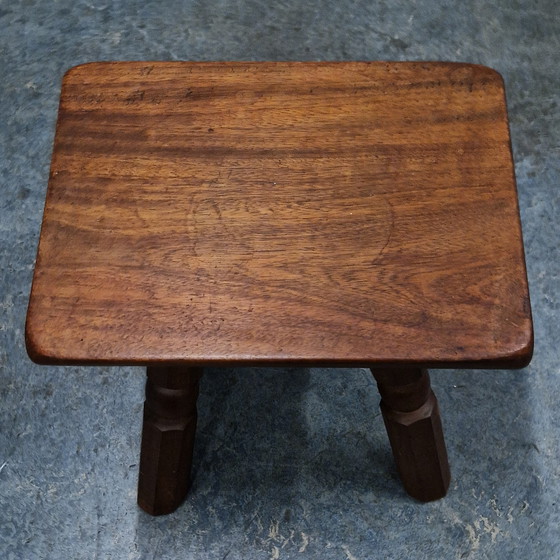 Image 1 of Vintage Teak Stool