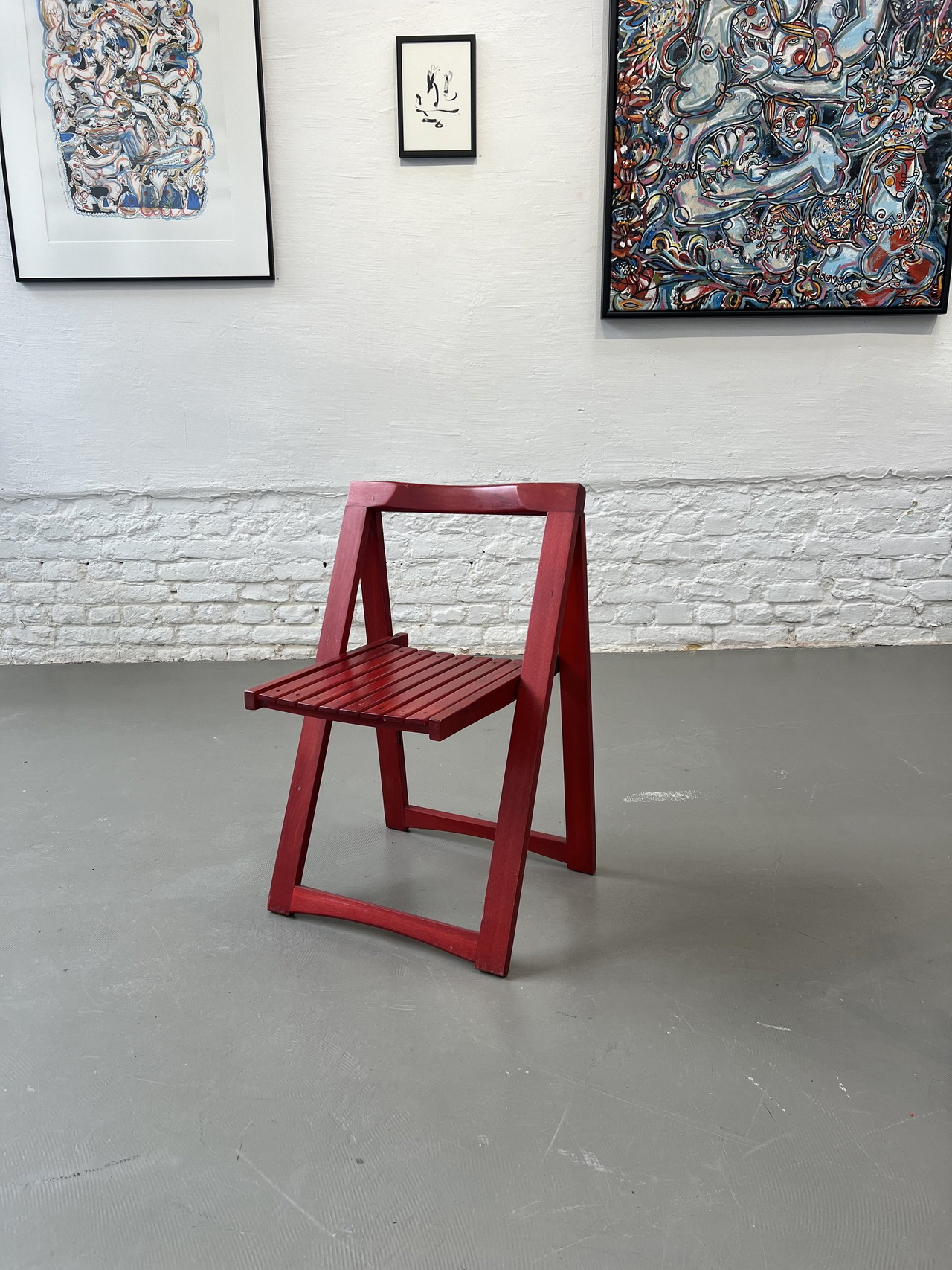 Aldo Jacober Trieste for Alberto Bazzani folding chair | €320
