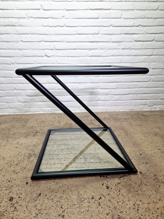 Image 1 of Harvink Postmodern Z Side Table, 1980