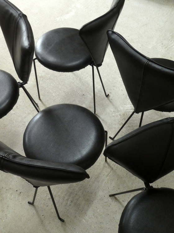 Image 1 of Series Of 6 Lübke Chairs, 1970