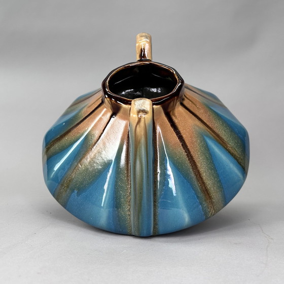 Image 1 of Large Art Deco Vase by Faiencerie Thulin of Belgium