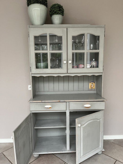 Beautiful Brocante Buffet Cabinet