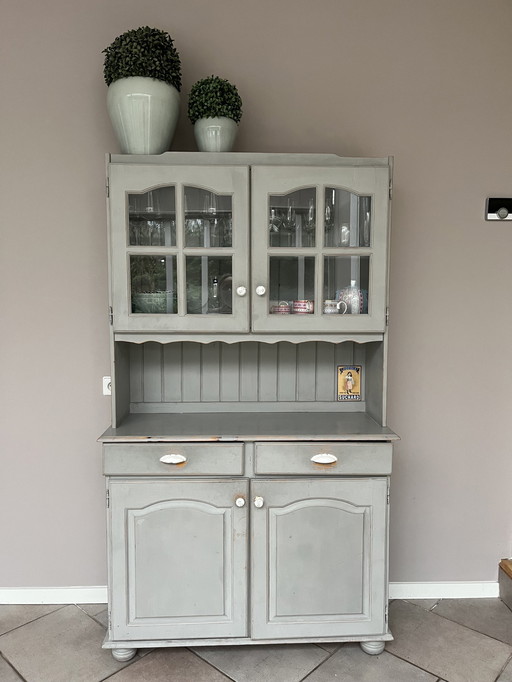 Beautiful Brocante Buffet Cabinet