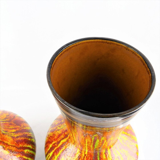 Image 1 of Pair of vintage Saint Clement ceramic vases, 1960