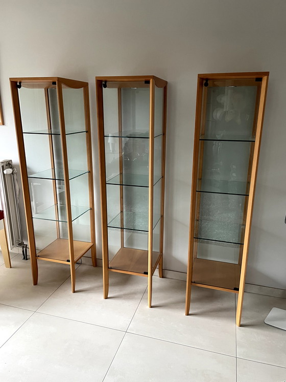 Image 1 of 3x Cattelan Tiffany Display Cabinet