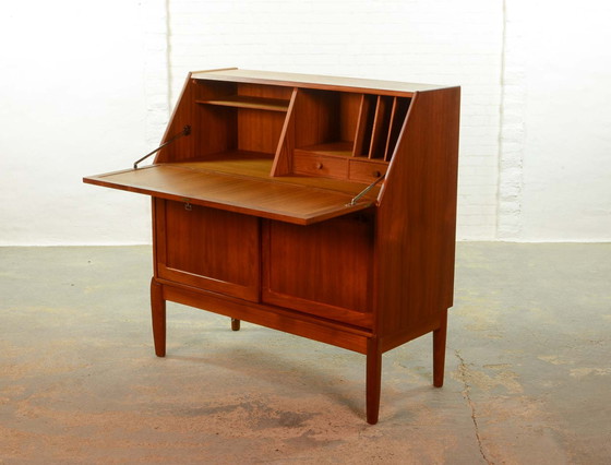 Image 1 of Medieval Danish Teak Office Cabinet by H.W. Small for Bramin