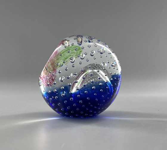 Image 1 of Limited Edition Caithness Glass Scotland "Planetarium" Paperweight Signed