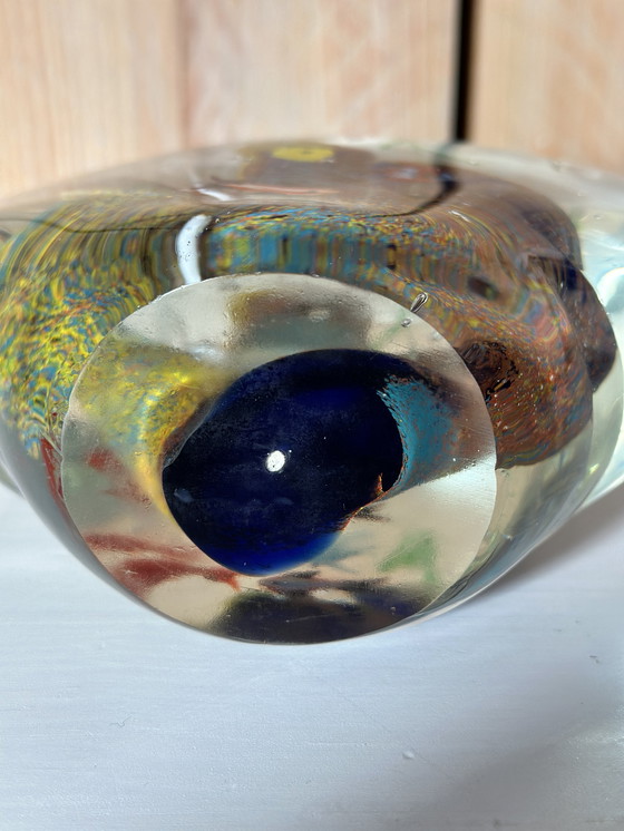 Image 1 of Art glass mouth blown aquarium XL