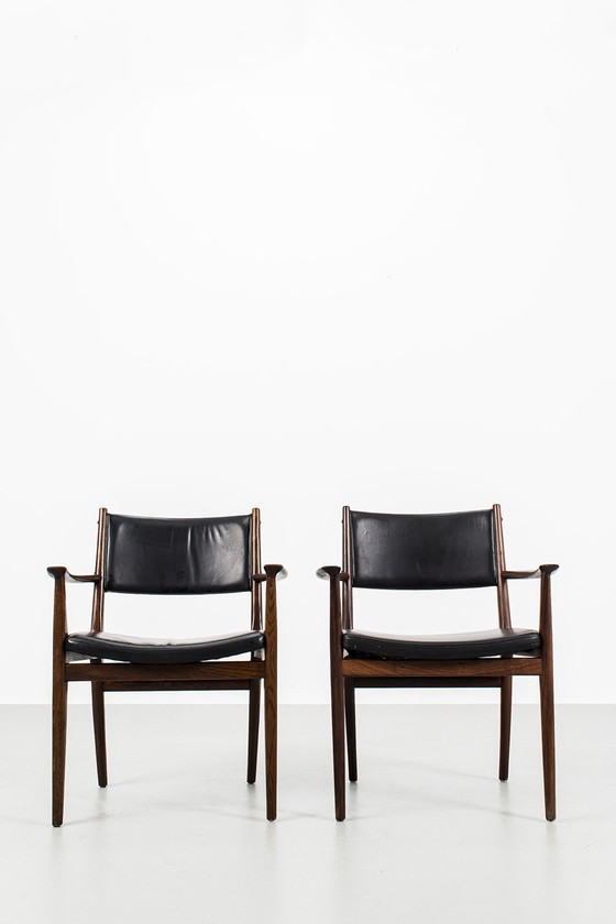 Image 1 of Chaise Kai Lyngfeldt en bois de rose pour Søren Willadsen