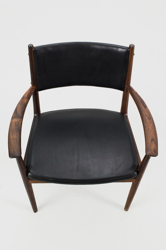 Image 1 of Chaise Kai Lyngfeldt en bois de rose pour Søren Willadsen