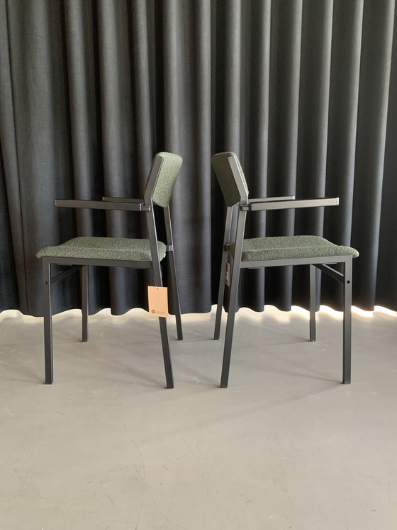 Image 1 of 2X Dining Chair No. 50 With Armrests - Design In Box