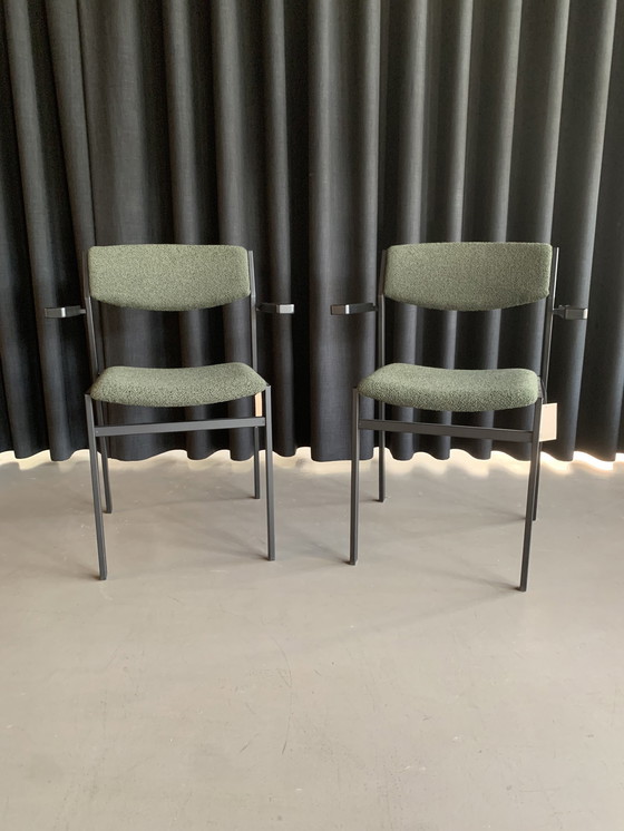 Image 1 of 2X Dining Chair No. 50 With Armrests - Design In Box