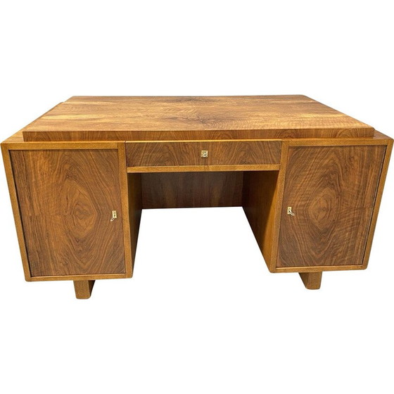 Image 1 of Vintage Art Deco writing desk, Central Europe 1930