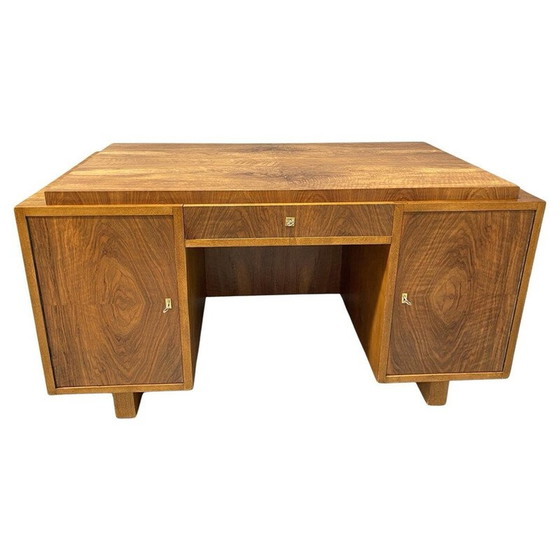 Image 1 of Vintage Art Deco writing desk, Central Europe 1930