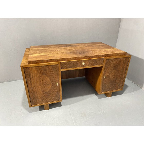Image 1 of Vintage Art Deco writing desk, Central Europe 1930