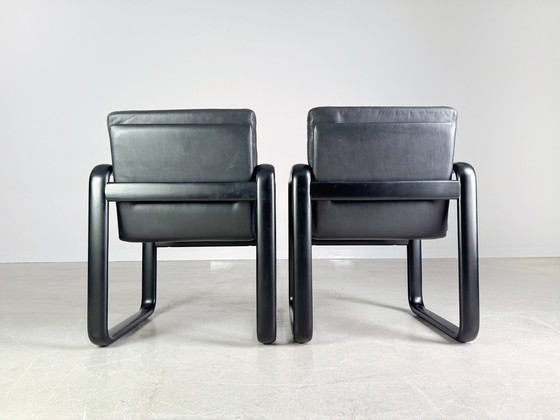 Image 1 of Set of 2 Hombre armchairs Rosenthal chair Burkhard Vogtherr 1970s