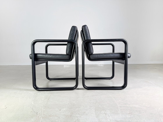 Image 1 of Set of 2 Hombre armchairs Rosenthal chair Burkhard Vogtherr 1970s