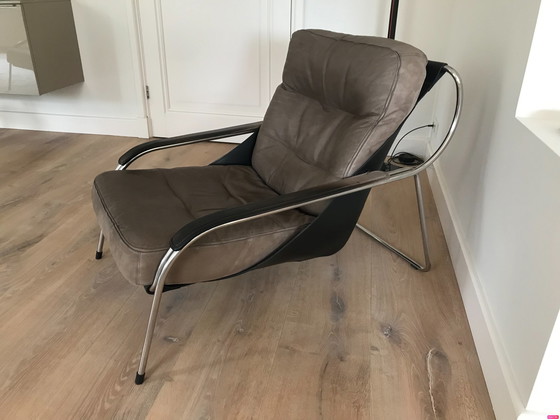 Image 1 of 2x Zanotta Maggiolina Lounge Chairs