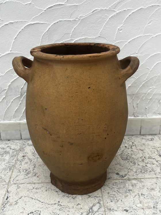 Image 1 of Beige Terracotta Basin