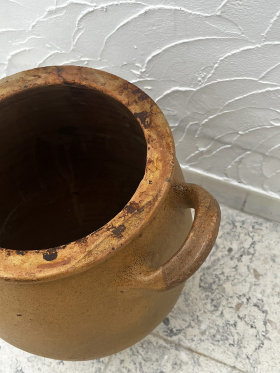 Image 1 of Beige Terracotta Basin