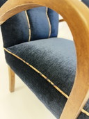 2x poltrona Art Déco di J. Halabala