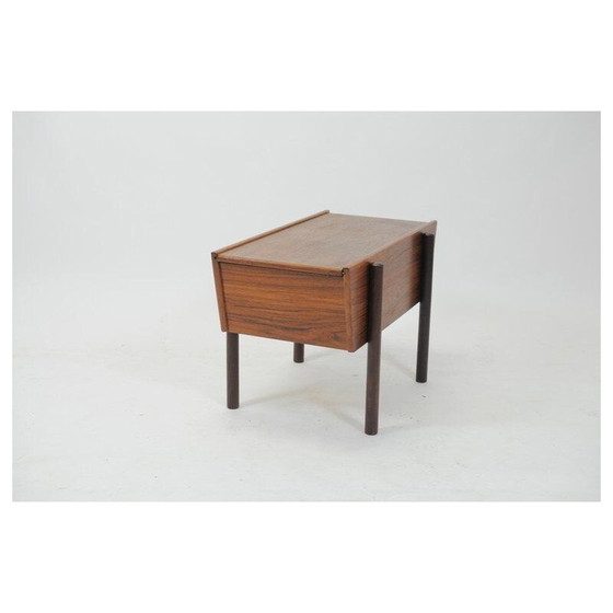 Image 1 of Tavolino da cucito danese vintage in teak, 1960
