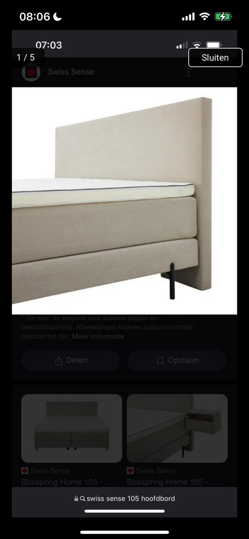 Headboard Swiss Sense