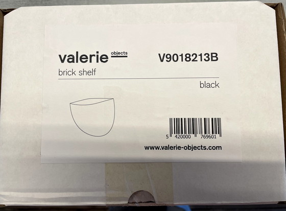 Image 1 of Valerie Objects, brick shelf, black