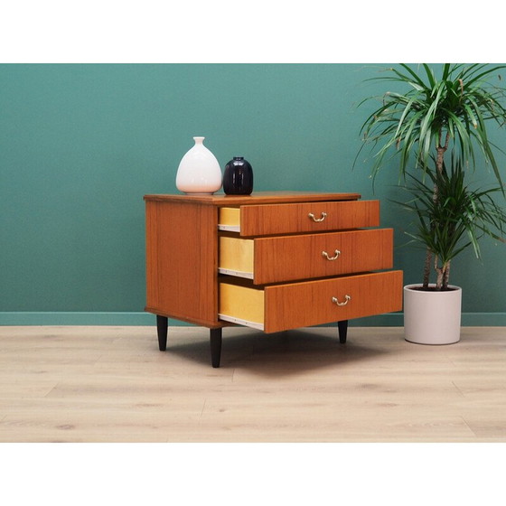 Image 1 of Teak chest of drawers, Danish design, 1960s, production: Denmark