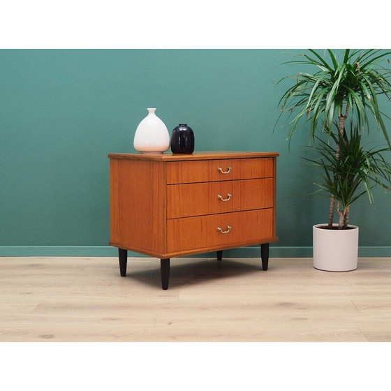 Image 1 of Teak chest of drawers, Danish design, 1960s, production: Denmark