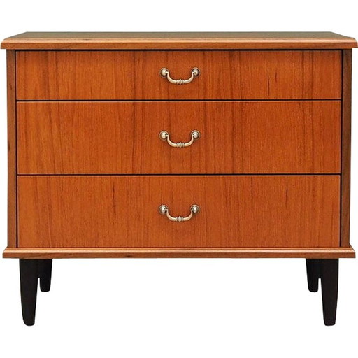 Teak chest of drawers, Danish design, 1960s, production: Denmark