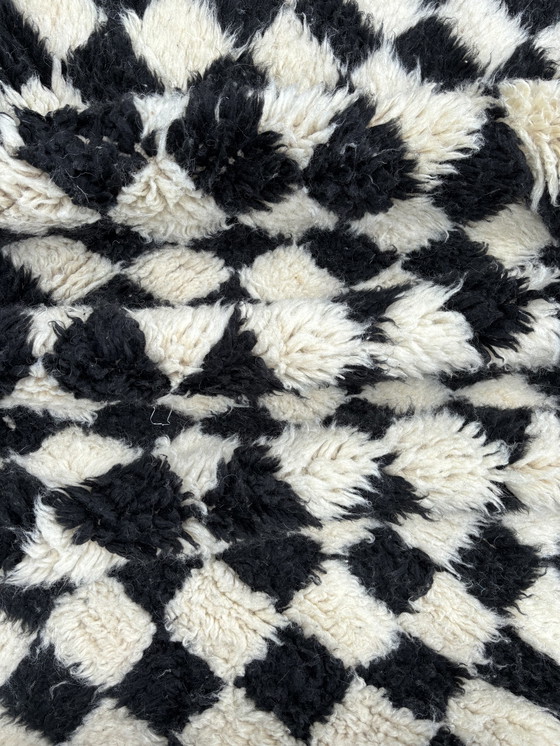 Image 1 of Checkered Wool Rug 