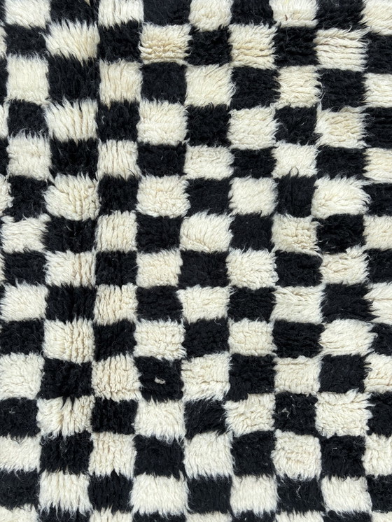 Image 1 of Checkered Wool Rug 