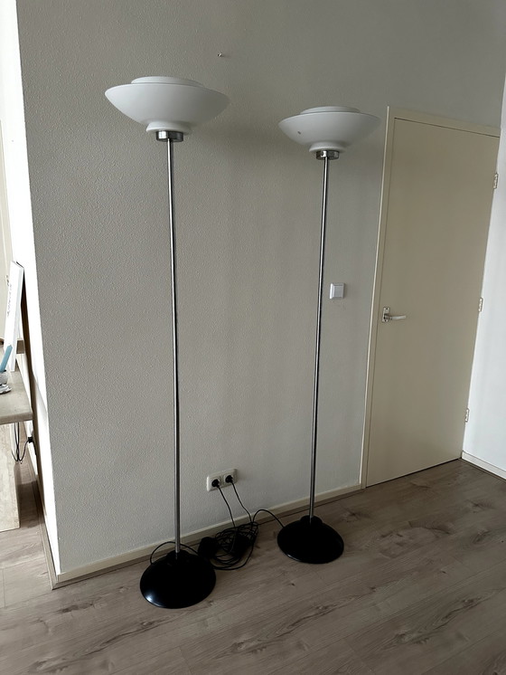 Image 1 of 2x Peill & Putzler Floor Lamps