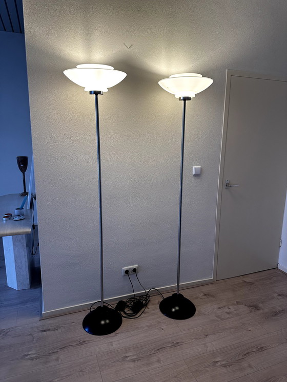 Image 1 of 2x Peill & Putzler Floor Lamps