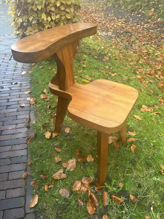 Image 1 of Brutalist Vanity Dressing Stool