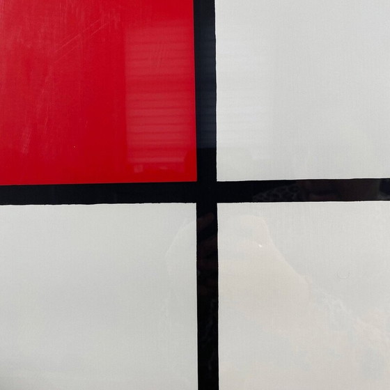 Image 1 of Vintage Mondrian serigraph, 1983