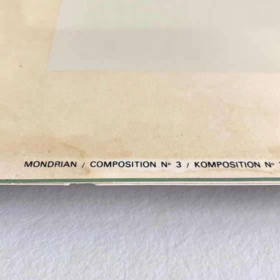 Image 1 of Vintage Mondrian serigraph, 1983
