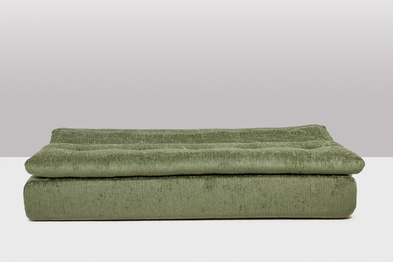 Image 1 of Airborne. Green Velvet Sofa Bed. 1970S.