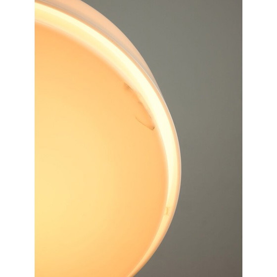 Image 1 of Vintage white Space Age pendant lamp by Guzzini