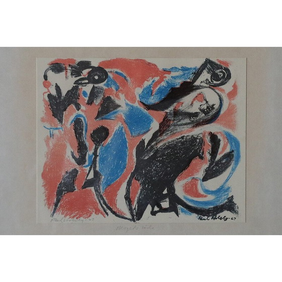 Image 1 of Dipinto a colori d'epoca di Paul Holsby, 1963