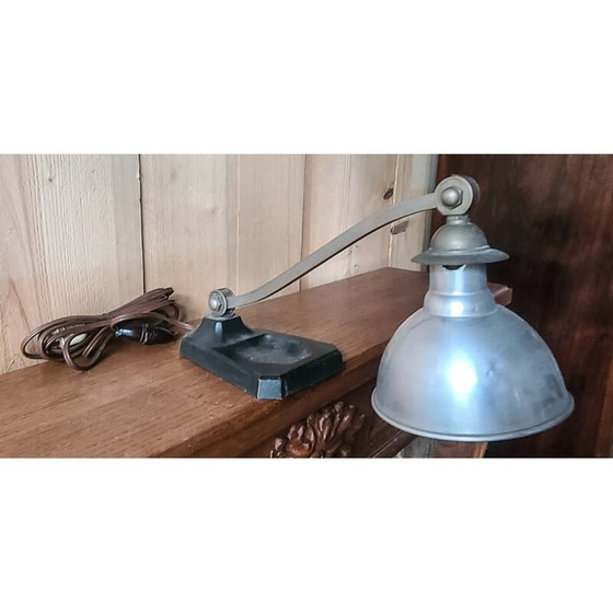 Image 1 of Vintage "G.V" lamp with its integrated pocket, 1920