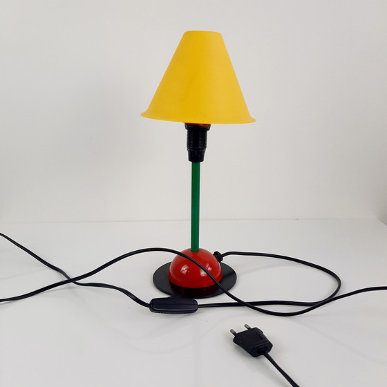 Image 1 of Ikea Design - Memphis Milano - Memphis - Model B9409 - Table Lamp - Made In Italy - 80'S