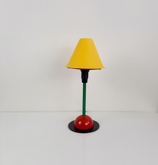 Ikea Design - Memphis Milano - Memphis - Model B9409 - Table Lamp - Made In Italy - 80'S