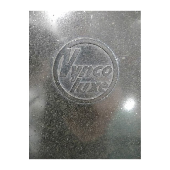 Image 1 of Tavolino vintage Vynco in bachelite, Belgio 1950