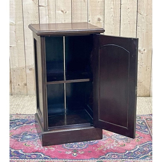 Image 1 of Vintage mahogany bedside table, England 1930