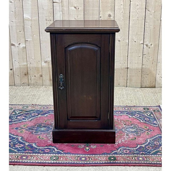 Image 1 of Vintage mahogany bedside table, England 1930