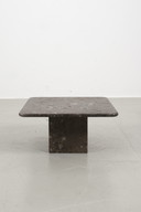 Vintage stone side table