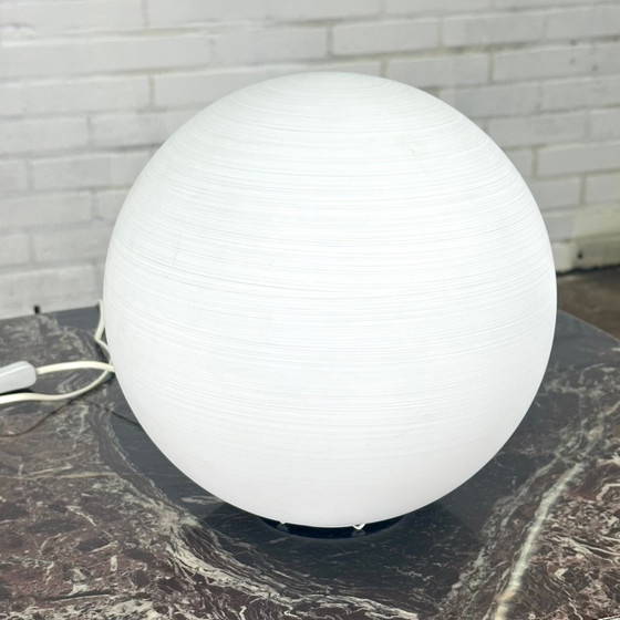 Image 1 of Bulb Lamp From Wofi Leuchten In White With Spiral Print