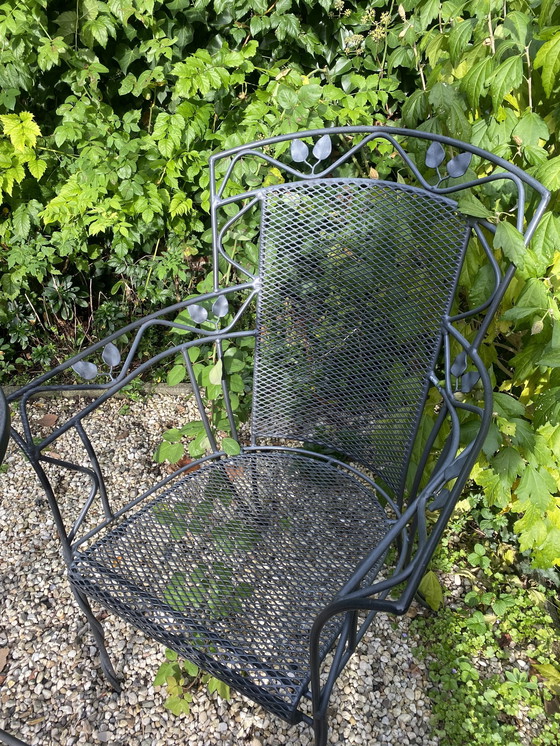 Image 1 of French Cast Iron Garden Set